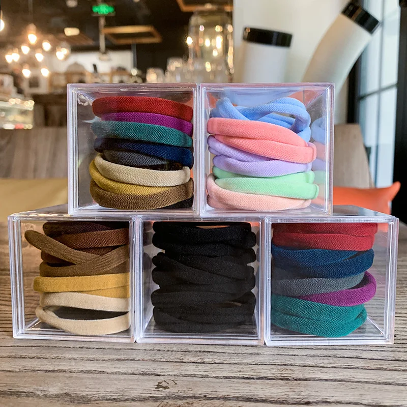 10pcs/lot Girls Solid Color Rubber Band Ponytail Holder Gum Headwear Elastic Hair Bands Korean Girl Hair Accessories Ornaments
10pcs/lot Girls Solid Color Rubber Band Ponytail Holder Gum Headwear Elastic Hair Bands Korean Girl Hair Accessories Ornaments
