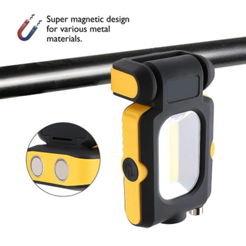 COB LED Inspection Torch Magnetic Work Light 3 Modes Flashlight Flexible Lamp M1
COB LED Inspection Torch Magnetic Work Light 3 Modes Flashlight Flexible Lamp M1