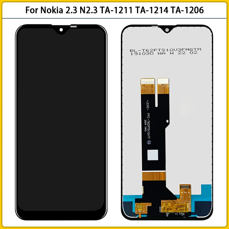 Новинка, ЖК-дисплей 6,2 дюйма для Nokia 2,3 N2.3 TA-1211 TA-1214 TA-1206 TA-1209, сенсорная панель, дигитайзер в сборе, замена
Новинка, ЖК-дисплей 6,2 дюйма для Nokia 2,3 N2.3 TA-1211 TA-1214 TA-1206 TA-1209, сенсорная панель, дигитайзер в сборе, замена