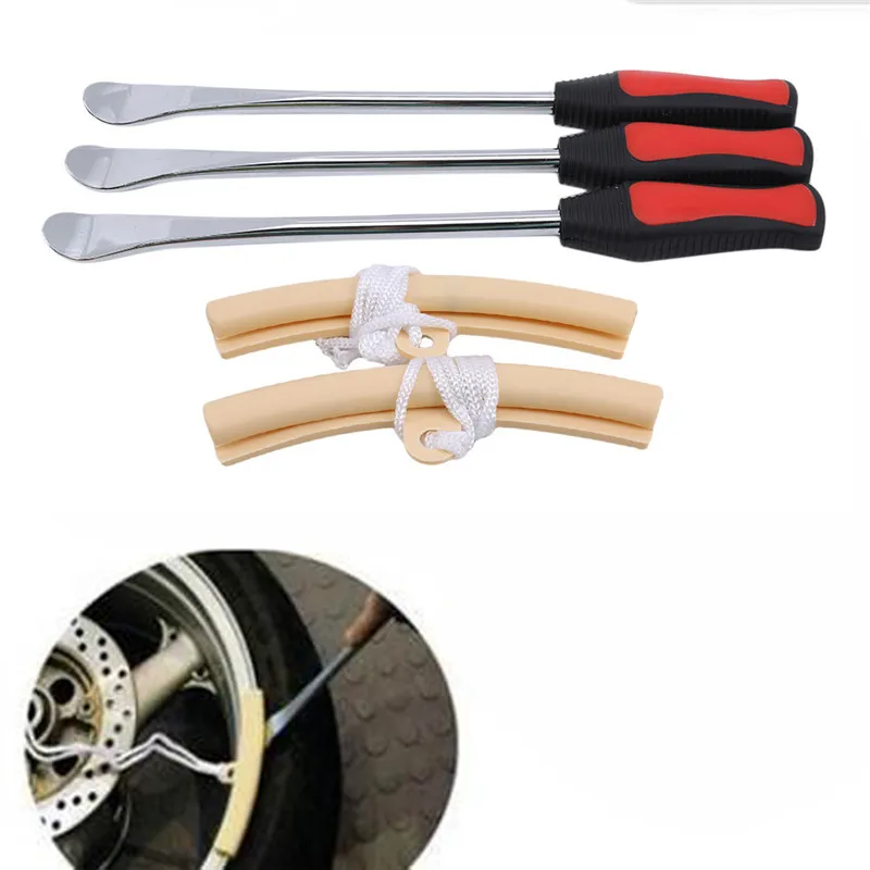 1set Tire Change Tool Set Tire Disassembly Assembly Set Kit Tire Spoon Lever Tools Rim Protector Professional Tire Repair
1set Tire Change Tool Set Tire Disassembly Assembly Set Kit Tire Spoon Lever Tools Rim Protector Professional Tire Repair