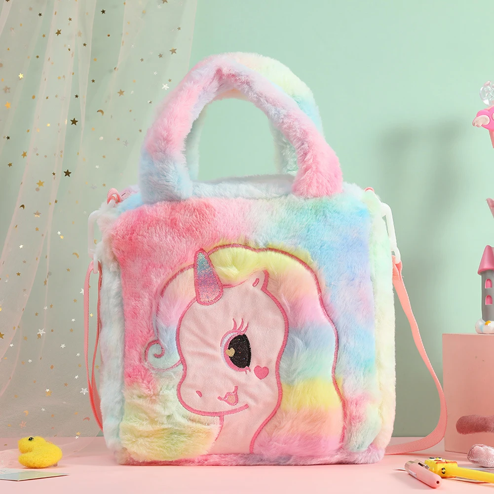 Children autumn Winter Cute Plush Shoulder Bag Cartoon Horn Horse Tie Dye Crossbody Bags one-shoulder storage bag
Children autumn Winter Cute Plush Shoulder Bag Cartoon Horn Horse Tie Dye Crossbody Bags one-shoulder storage bag