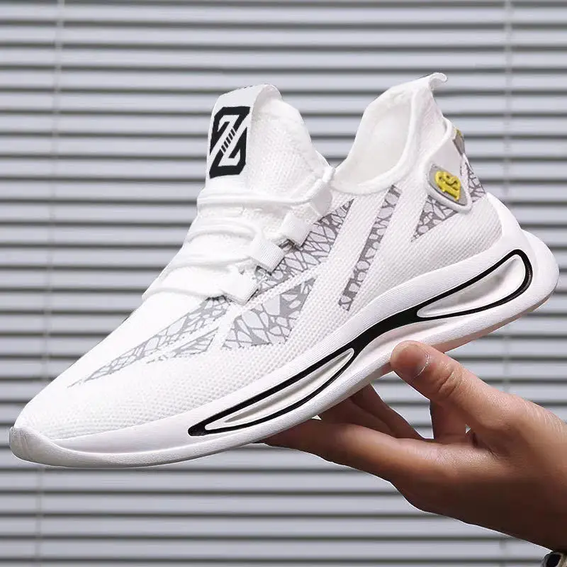 New Sports Shoes Men's Breathable Casual Mesh Shoes Light Lace-up Non-slip Low-top Running Shoes Men Vulcanize Shoes Size 39-44
New Sports Shoes Men's Breathable Casual Mesh Shoes Light Lace-up Non-slip Low-top Running Shoes Men Vulcanize Shoes Size 39-44