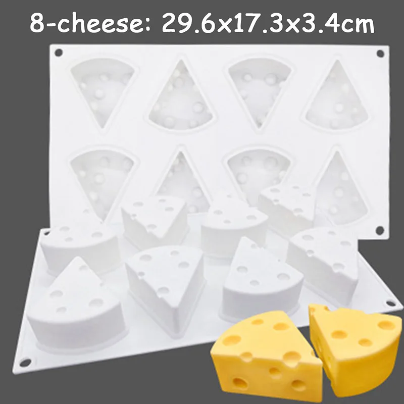 Cheese Silicone Mold DIY Creative Baking Tools Environmental Cake Mold Household Chocolate Fudge Pastry Baking Decoration Tool
Cheese Silicone Mold DIY Creative Baking Tools Environmental Cake Mold Household Chocolate Fudge Pastry Baking Decoration Tool