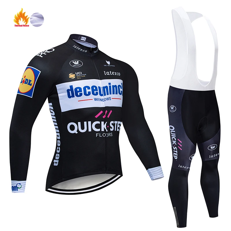 Quickstep 2020 Men WinterThermal Fleece Cycling Jersey Set Long Sleeve Bicycle Clothing Maillot Equipacion Ciclismo Bike Clothes
Quickstep 2020 Men WinterThermal Fleece Cycling Jersey Set Long Sleeve Bicycle Clothing Maillot Equipacion Ciclismo Bike Clothes