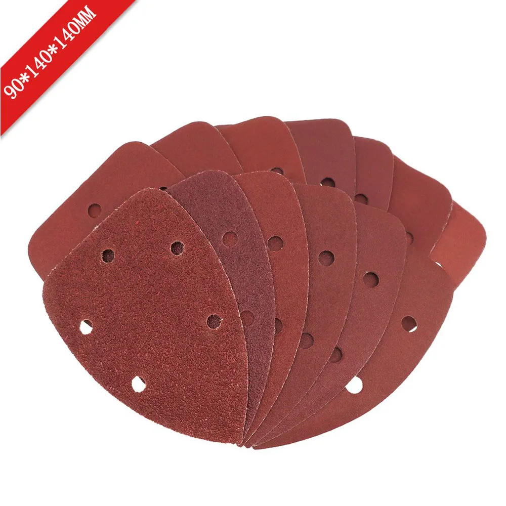 90x140x140mm 40#-1000# 5 Hole Flocking Self-adhesive Sandpaper Triangle Hook Loop Sandpaper Disc Abrasive Tools For Polishing
90x140x140mm 40#-1000# 5 Hole Flocking Self-adhesive Sandpaper Triangle Hook Loop Sandpaper Disc Abrasive Tools For Polishing