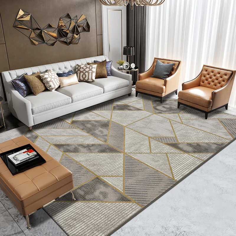 

Abstract Carpets For Living Room Home Thick Bedroom Carpet Sofa Coffee Table Rugs Study Room Polypropylene Area Rug Modern Mat
