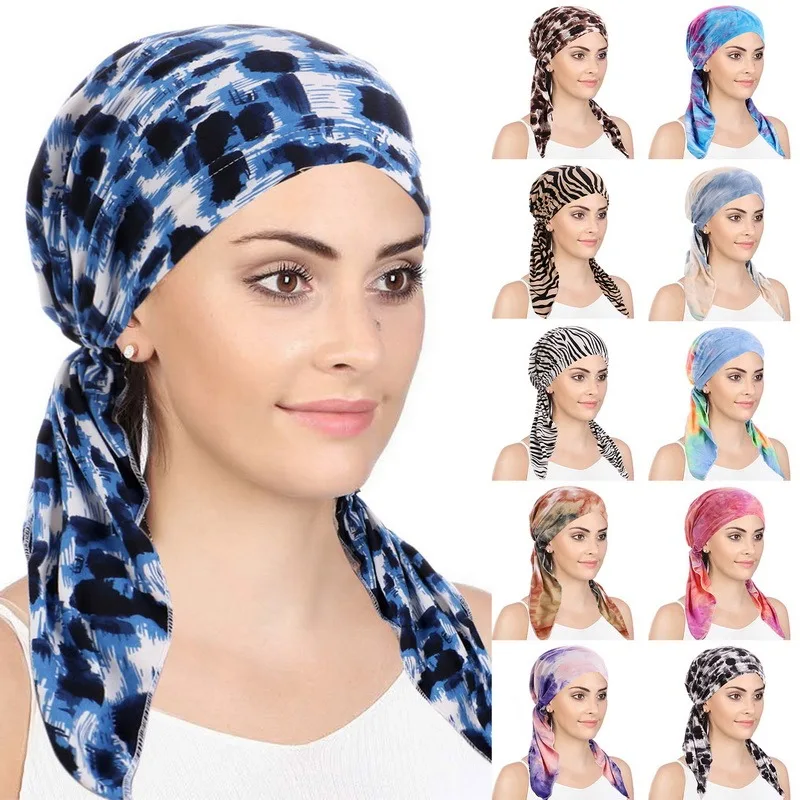 2021 New Women Soft Turban Hat Pre-Tied Head Scarf Printed Ladiess Cotton Chemo Cap Inner Hijabs Hair Accessories
2021 New Women Soft Turban Hat Pre-Tied Head Scarf Printed Ladiess Cotton Chemo Cap Inner Hijabs Hair Accessories
