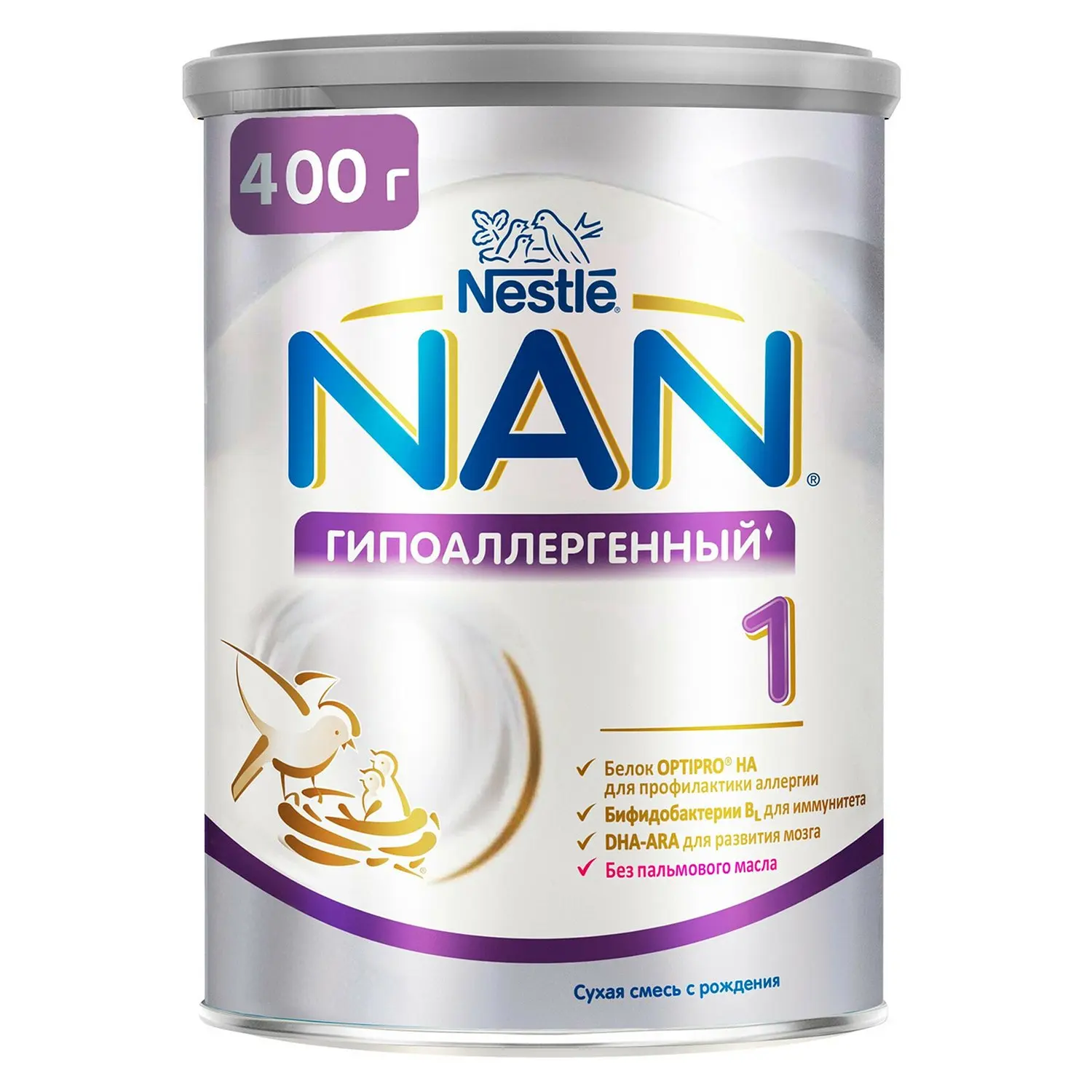 Смесь молочная NAN 1 гипоаллергенная 400г с 0месяцев|food|food baby |
