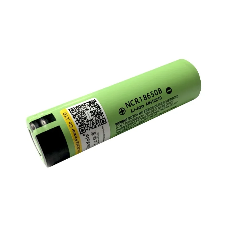 NCR18650B 3.7V 3400mAh 18650 Lithium Rechargeable Battery For Flashlight batteries (NO PCB)
NCR18650B 3.7V 3400mAh 18650 Lithium Rechargeable Battery For Flashlight batteries (NO PCB)