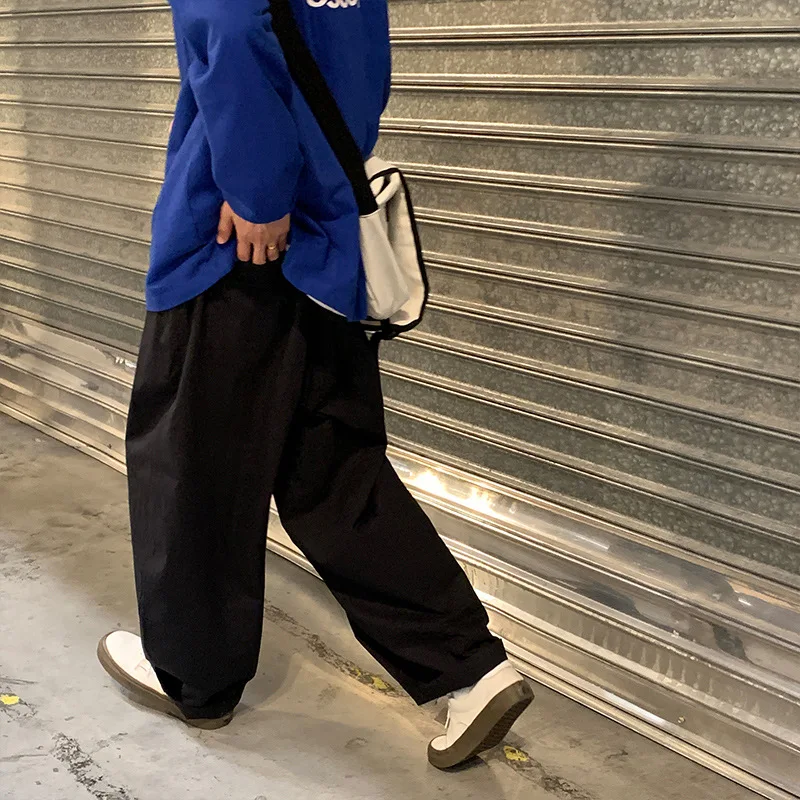 Beijie men's basic double fold waist casual pants for men and women
Beijie men's basic double fold waist casual pants for men and women