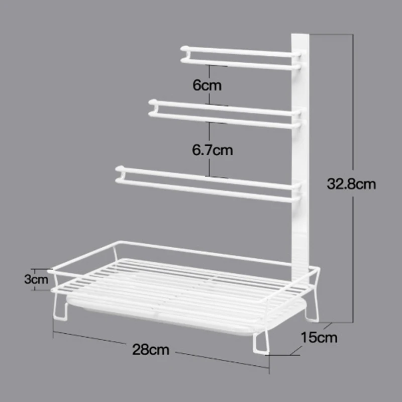 Kitchen Rack Countertop Rag Drain Rack Storage Rack Multi-Function Dishcloth Sponge Finishing Rack Hanger
Kitchen Rack Countertop Rag Drain Rack Storage Rack Multi-Function Dishcloth Sponge Finishing Rack Hanger