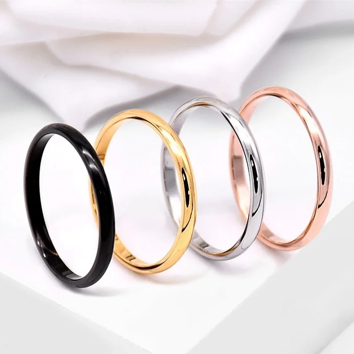 Fashion Simple Glossy Polishing Couple Ring Stainless Steel Smooth Ultra-thin Rose Gold s925 Silver Plated Rings For Womens Gift
Fashion Simple Glossy Polishing Couple Ring Stainless Steel Smooth Ultra-thin Rose Gold s925 Silver Plated Rings For Womens Gift