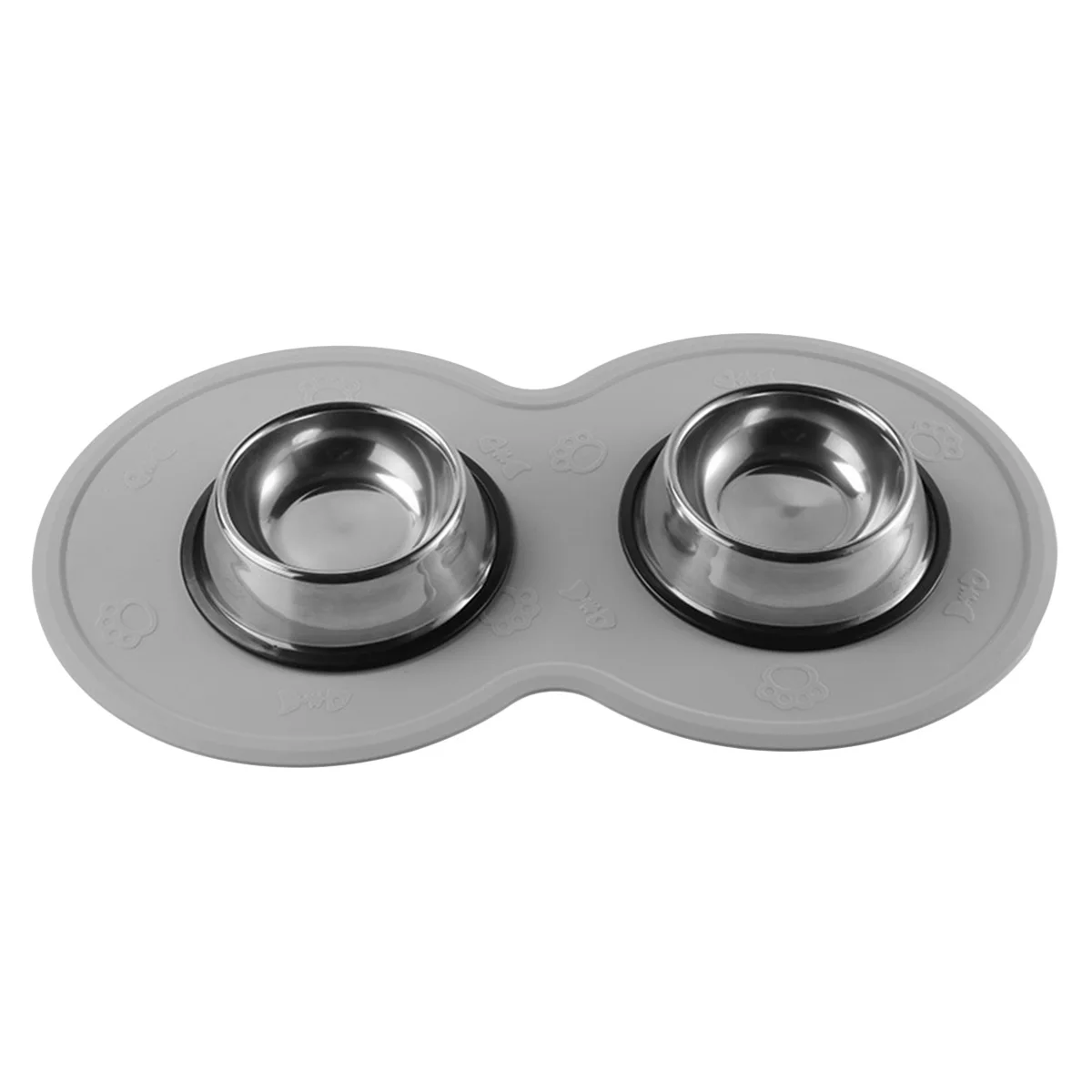 Силиконовая подстилка для кормления домашних животных, Противоскользящий коврик для корма собак и кошек, 2 чаши
Силиконовая подстилка для кормления домашних животных, Противоскользящий коврик для корма собак и кошек, 2 чаши