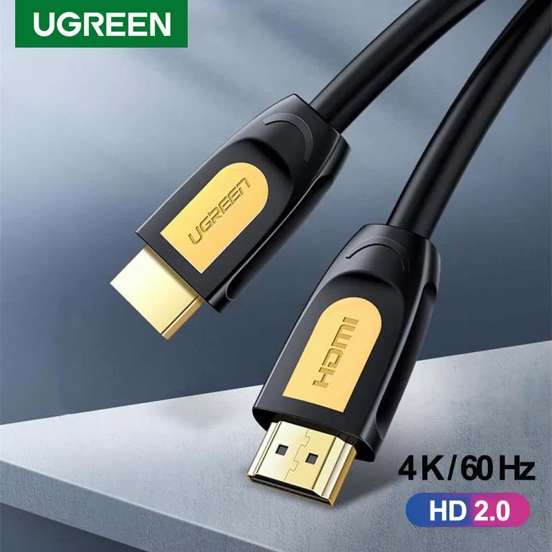 Ugreen 4K/60Hz HDMI-compatible 2.0 Cable Splitter High Speed 2.0 HDMI-compatible Cable for Xiaomi Mi Box TV PS4 Gold Plated
Ugreen 4K/60Hz HDMI-compatible 2.0 Cable Splitter High Speed 2.0 HDMI-compatible Cable for Xiaomi Mi Box TV PS4 Gold Plated