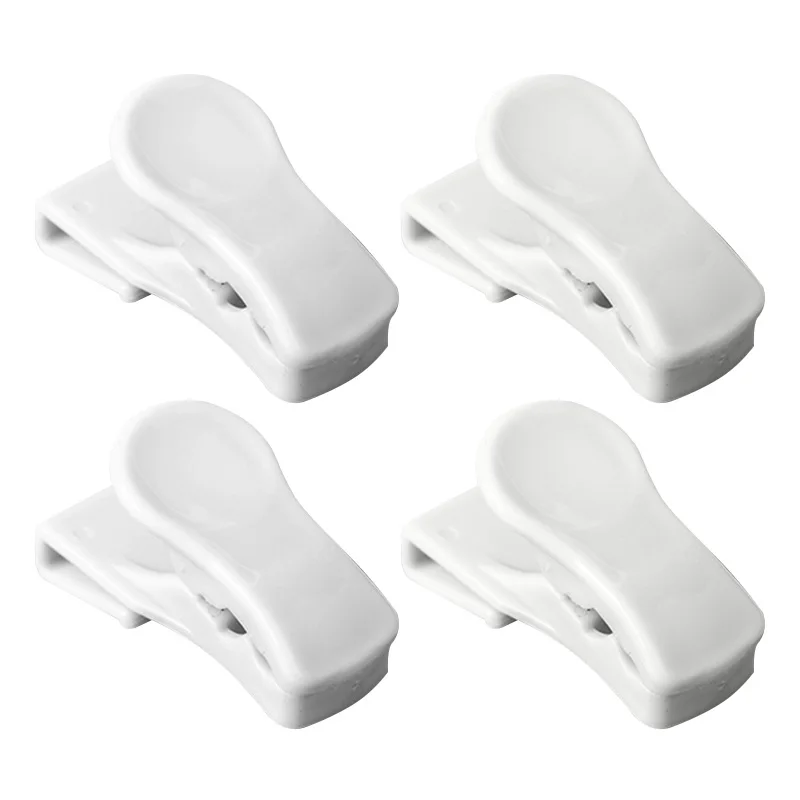 4PC Clothes Clip Seal Pour Food Storage Bag Clip Snack Kichen Items Organization Multifunction Refrigerator Sealer Accessories
4PC Clothes Clip Seal Pour Food Storage Bag Clip Snack Kichen Items Organization Multifunction Refrigerator Sealer Accessories