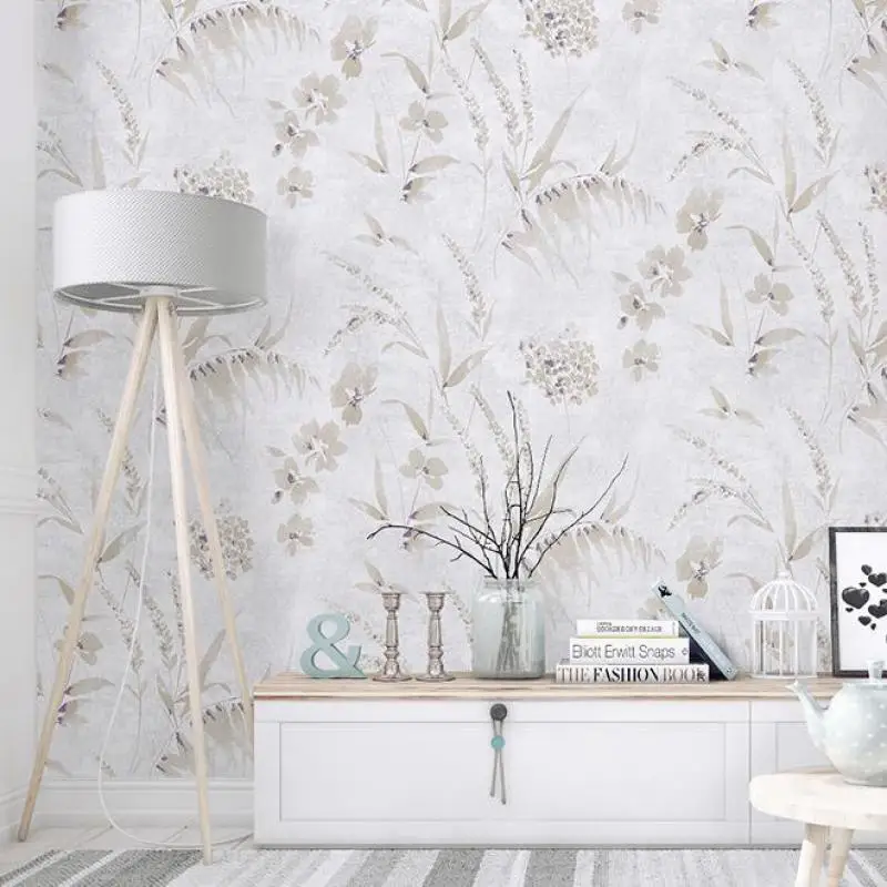 Modern Wallpaper Pastoral Flower Non-woven Fabric Printing Bedroom Living Room Background Wall Blue Flowers Home Decoration
Modern Wallpaper Pastoral Flower Non-woven Fabric Printing Bedroom Living Room Background Wall Blue Flowers Home Decoration