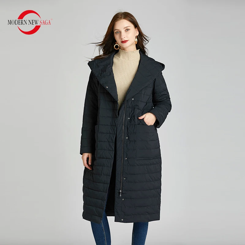 MODERN NEW SAGA 2020 Women Coat Autumn Ladies Padded Coat Hooded Cotton Warm Women Long Jacket Fashion Parka Overcoat Plus Size
MODERN NEW SAGA 2020 Women Coat Autumn Ladies Padded Coat Hooded Cotton Warm Women Long Jacket Fashion Parka Overcoat Plus Size