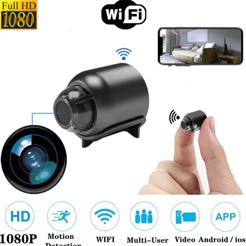 105 1080P HD Wireless Ip Camera Mini Surveillance Security Camcorder Night Vision Motion Detect Camera Wifi Baby Micra Cam
105 1080P HD Wireless Ip Camera Mini Surveillance Security Camcorder Night Vision Motion Detect Camera Wifi Baby Micra Cam