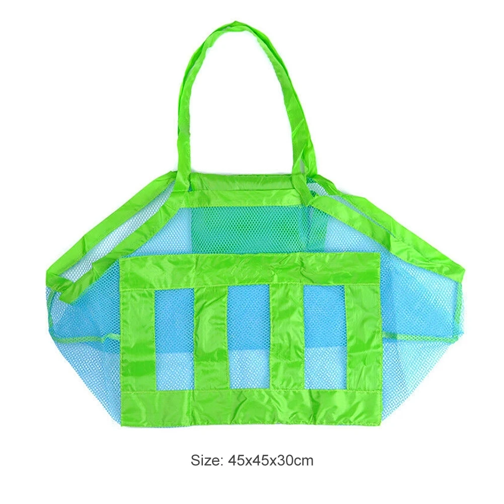 Portable Mesh Bag Kids Beach Toys Clothes Towel Package, Big String Bag Shell Sand Digging Tool Kit, Baby Toy Storage Package 
Portable Mesh Bag Kids Beach Toys Clothes Towel Package, Big String Bag Shell Sand Digging Tool Kit, Baby Toy Storage Package
