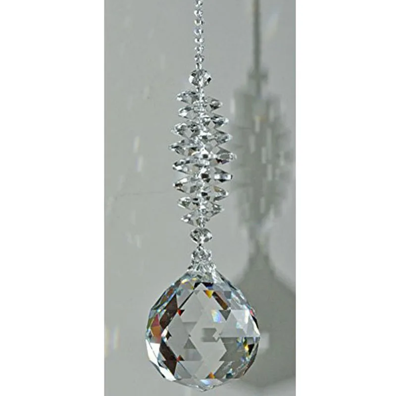 1PCS Clear Crystal Prism Ball Pendulum Feng Shui Pendant Hanging Rainbow Suncatcher Window Decor
1PCS Clear Crystal Prism Ball Pendulum Feng Shui Pendant Hanging Rainbow Suncatcher Window Decor