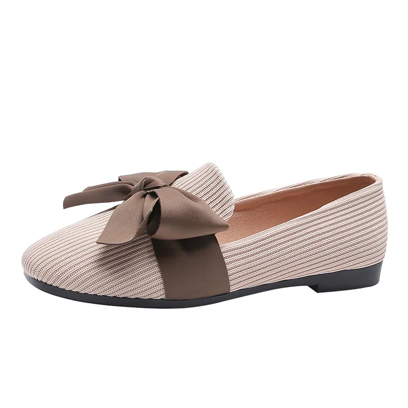 Women's Shoes New Korean Doudou Shoes In Spring and Autumn Comfortable Flat Bottom Square Head Bow Women's Single Shoes 
Women's Shoes New Korean Doudou Shoes In Spring and Autumn Comfortable Flat Bottom Square Head Bow Women's Single Shoes
