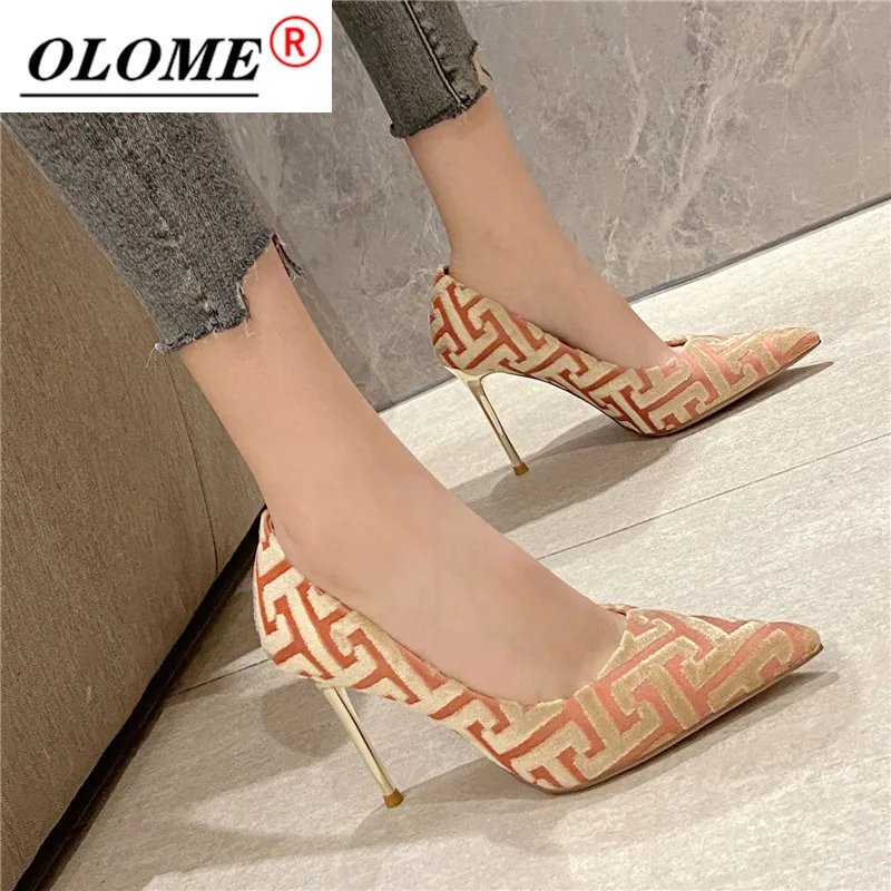 OLOME-women's High Heels Fashion Office Shoes Comfortable Stiletto Party Shoes 2021 New 34-39
OLOME-women's High Heels Fashion Office Shoes Comfortable Stiletto Party Shoes 2021 New 34-39