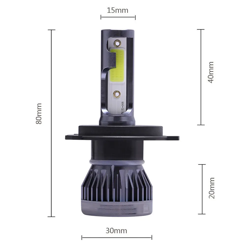 3000K MINI H4 9003 HB2 LED Headlight Bulb High Low Beam Front Light 110W Headlamp
3000K MINI H4 9003 HB2 LED Headlight Bulb High Low Beam Front Light 110W Headlamp