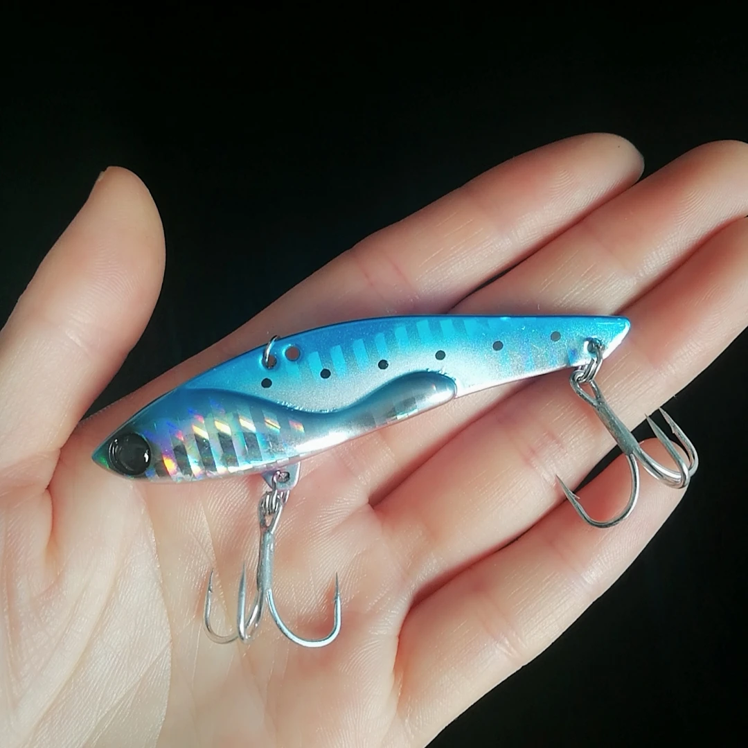 TSURINOYA 10pcs Fishing Lure DW38B Metal VIB Hard Lure 75mm 23g Fast Sinking Vibration Metal Ice Jigging Wobblers Swimbait 
TSURINOYA 10pcs Fishing Lure DW38B Metal VIB Hard Lure 75mm 23g Fast Sinking Vibration Metal Ice Jigging Wobblers Swimbait