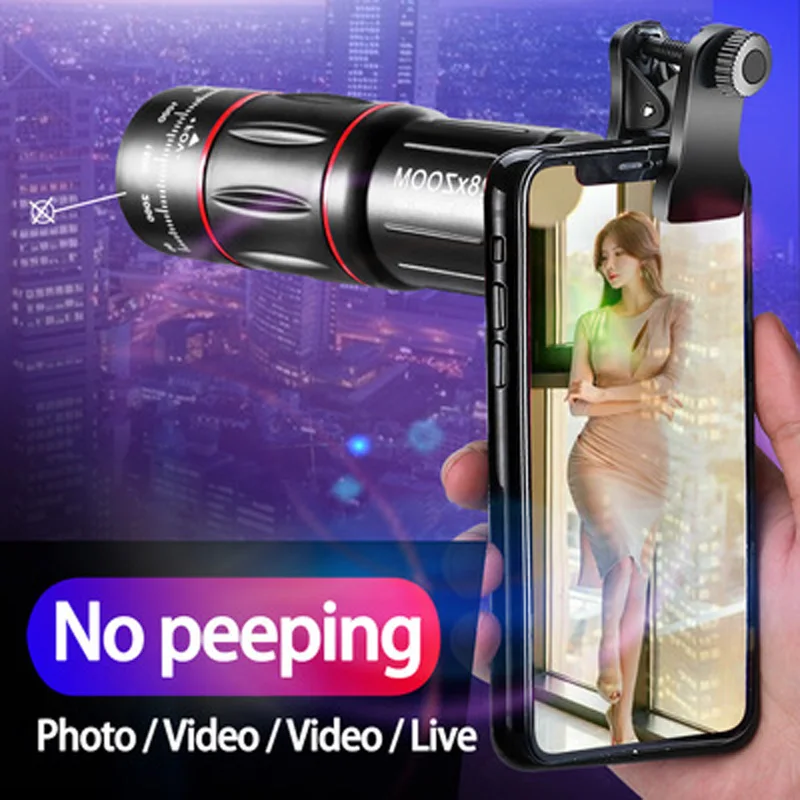 28 Times Telephoto Mobile Phone Lens HD Camera Mobile Phone External Camera Suitable for Apple Samsung and Other Mobile Phones
28 Times Telephoto Mobile Phone Lens HD Camera Mobile Phone External Camera Suitable for Apple Samsung and Other Mobile Phones