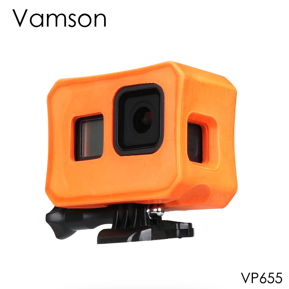 Vamson Orange Floaty Case Protective Surfing Cover for Gopro Hero 8 Black Water Accessory Floating Housing Anti-Sink VP655
Vamson Orange Floaty Case Protective Surfing Cover for Gopro Hero 8 Black Water Accessory Floating Housing Anti-Sink VP655