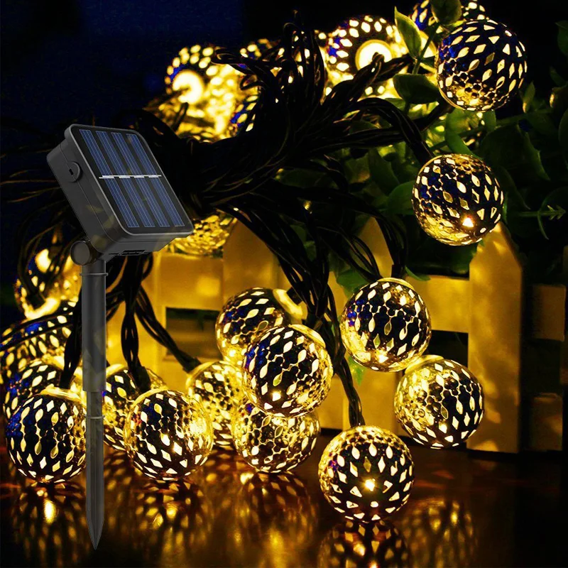 20/30 Led Solar Lamp Outdoor Waterproof Festoon Light Fairy Garden Balcony Decorations Tring Christmas For Country House Bulb
20/30 Led Solar Lamp Outdoor Waterproof Festoon Light Fairy Garden Balcony Decorations Tring Christmas For Country House Bulb