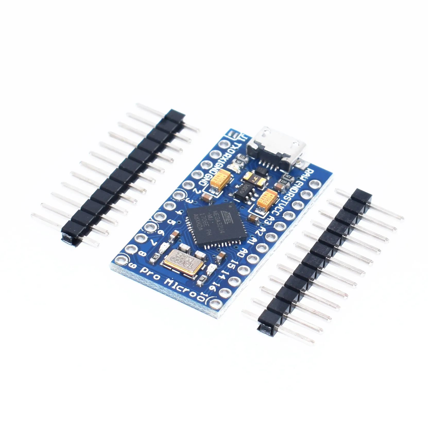Новый Pro Micro ATmega32U4 5V/16 МГц модуль с 2 ряда штыревой разъём|micro atmega32u4|micro promodule 5v |