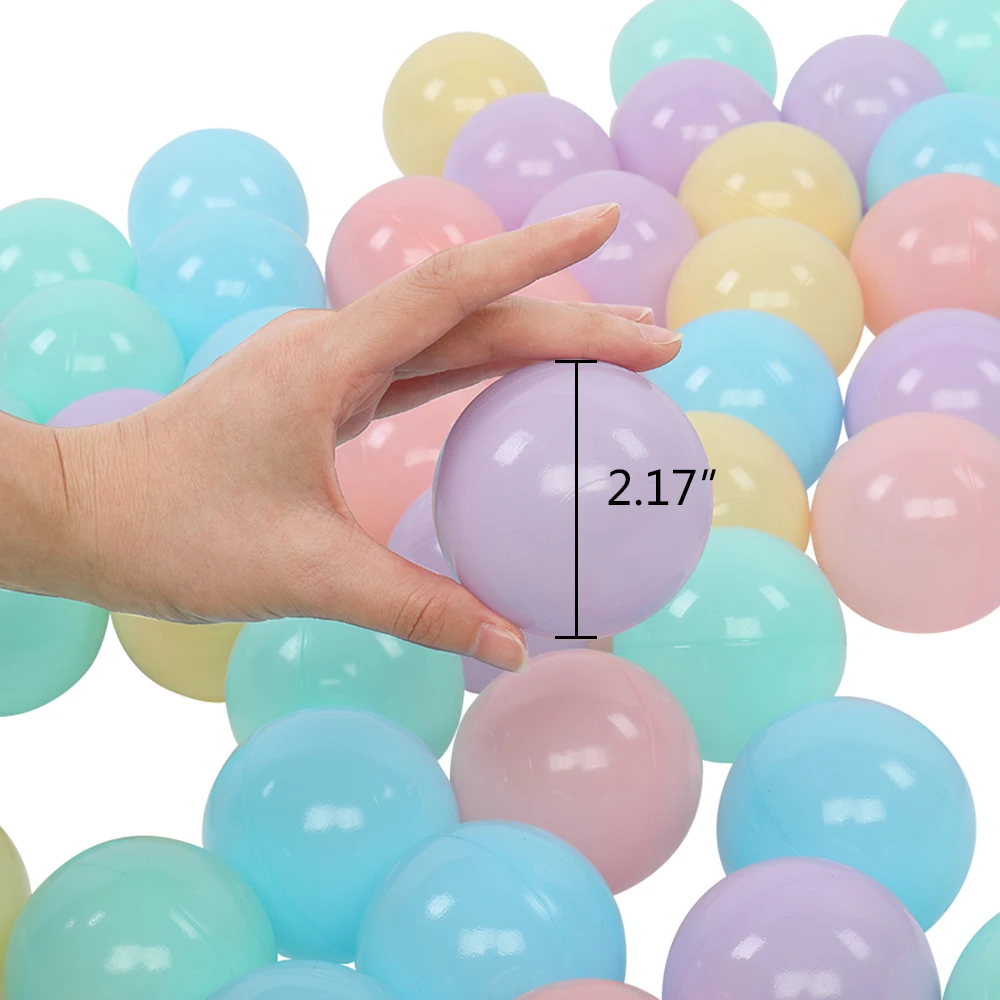 (7-day Delivery) 200pcs 2.76" 7cm Ocean Ball ASTM F963 CPSIA PE Ocean Ball 5 Colors (Macaron) With Net Bag Baby Swim Kids Toys
(7-day Delivery) 200pcs 2.76" 7cm Ocean Ball ASTM F963 CPSIA PE Ocean Ball 5 Colors (Macaron) With Net Bag Baby Swim Kids Toys