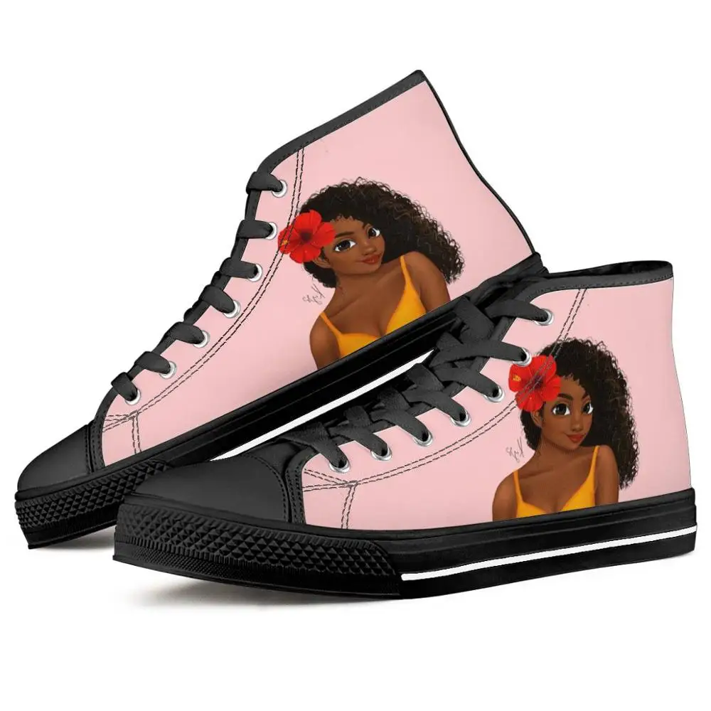 Classic Sneakers Women Black Art African Girls Print Lace-Up Flat Trainers Fashion Vulcanize Shoes Custom BlackLivesMatter 
Classic Sneakers Women Black Art African Girls Print Lace-Up Flat Trainers Fashion Vulcanize Shoes Custom BlackLivesMatter