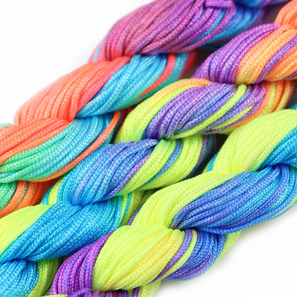 HGKLBB 1mm Colorful Satin Rattail Flat Crystal Elastic Beading Rope Cord Thread String For DIY Bracelets Jewelry Making Findings
HGKLBB 1mm Colorful Satin Rattail Flat Crystal Elastic Beading Rope Cord Thread String For DIY Bracelets Jewelry Making Findings