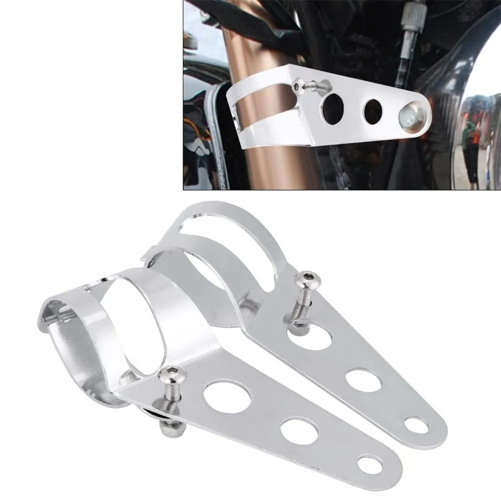 2 Pcs Motorcycle LED Headlight Headlamp Mount Bracket Black Silver Bracket S/L Universal Motorcycle Accessories For Kawasaki
2 Pcs Motorcycle LED Headlight Headlamp Mount Bracket Black Silver Bracket S/L Universal Motorcycle Accessories For Kawasaki