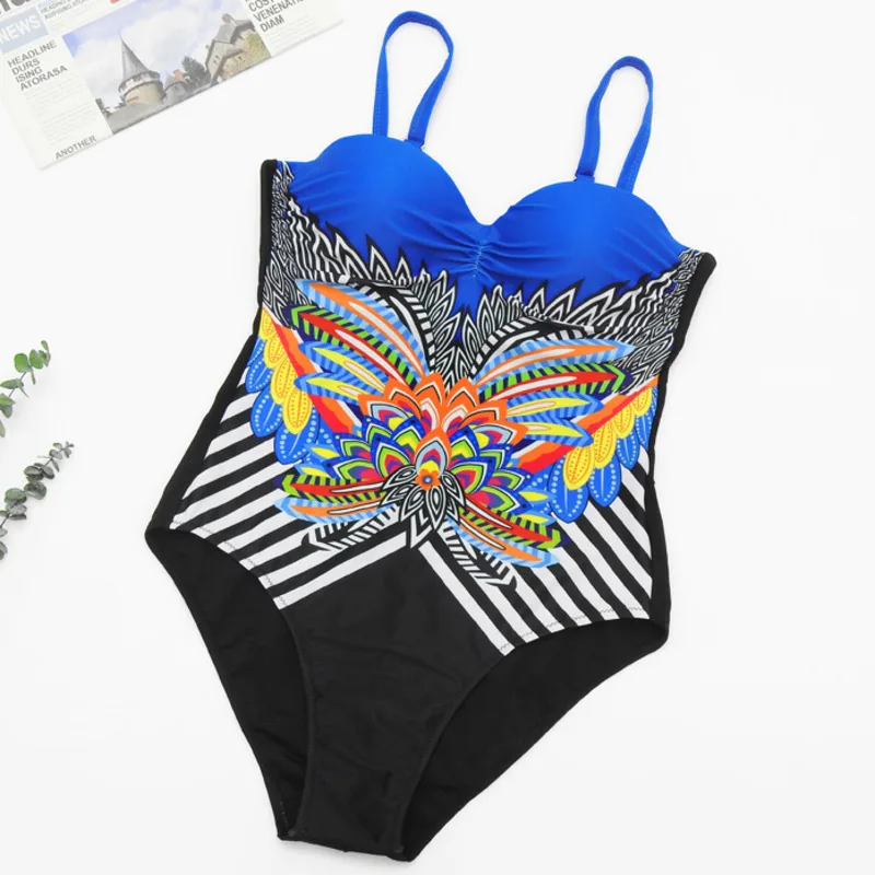 Sexy Floral Print Floral One Piece Swimsuit Closed Large Size Swimwear Plus Size Push Up Swim Body Bathing Suit Women Beach Pool
Sexy Floral Print Floral One Piece Swimsuit Closed Large Size Swimwear Plus Size Push Up Swim Body Bathing Suit Women Beach Pool