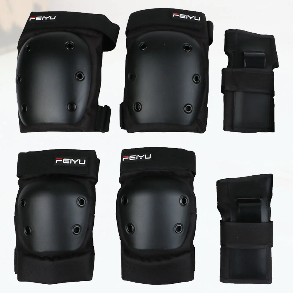 6pcs Elbow Guard Kneecap Adult Skating Sports Fall Protection Outdoor Sports Protectors for Man Woman (XS Size Black Suitable
6pcs Elbow Guard Kneecap Adult Skating Sports Fall Protection Outdoor Sports Protectors for Man Woman (XS Size Black Suitable