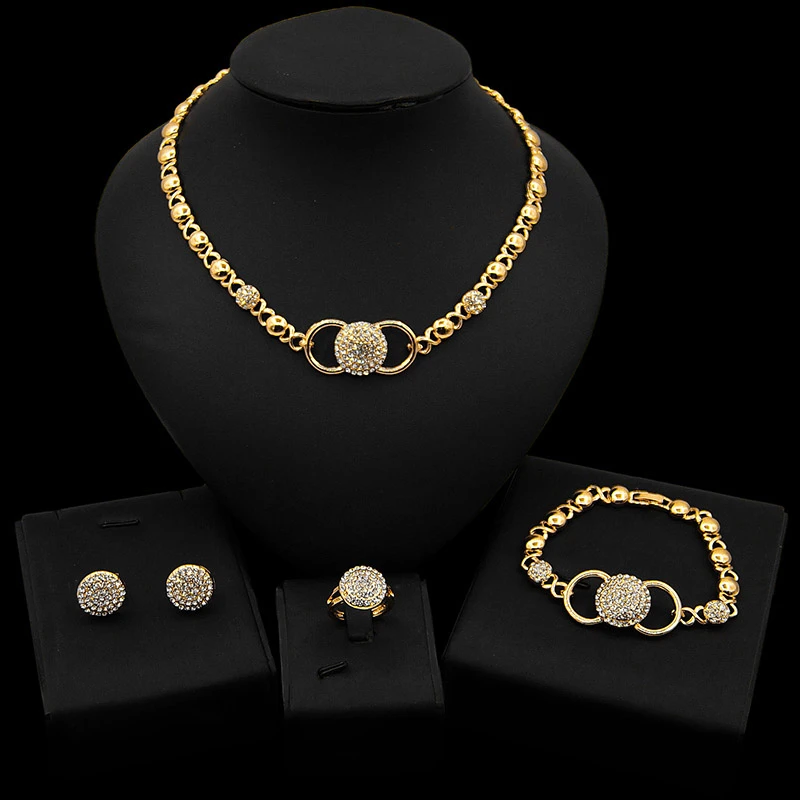 New Arrival Wedding Jewelry Set Necklace XO Heart Gold Color Crystal Nigerian African Beads Jewelry Sets Gifts For Women
New Arrival Wedding Jewelry Set Necklace XO Heart Gold Color Crystal Nigerian African Beads Jewelry Sets Gifts For Women