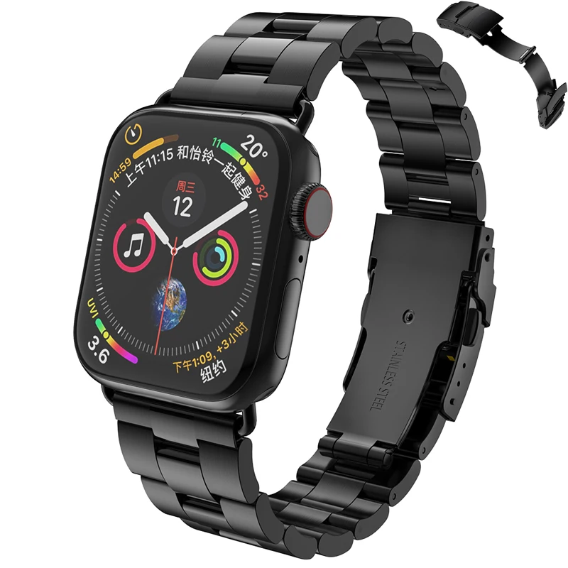 Ремешок металлический для apple watch 4 5 band 42 мм 38 мм iwatch series 5/4/3/2/1
Ремешок металлический для apple watch 4 5 band 42 мм 38 мм iwatch series 5/4/3/2/1