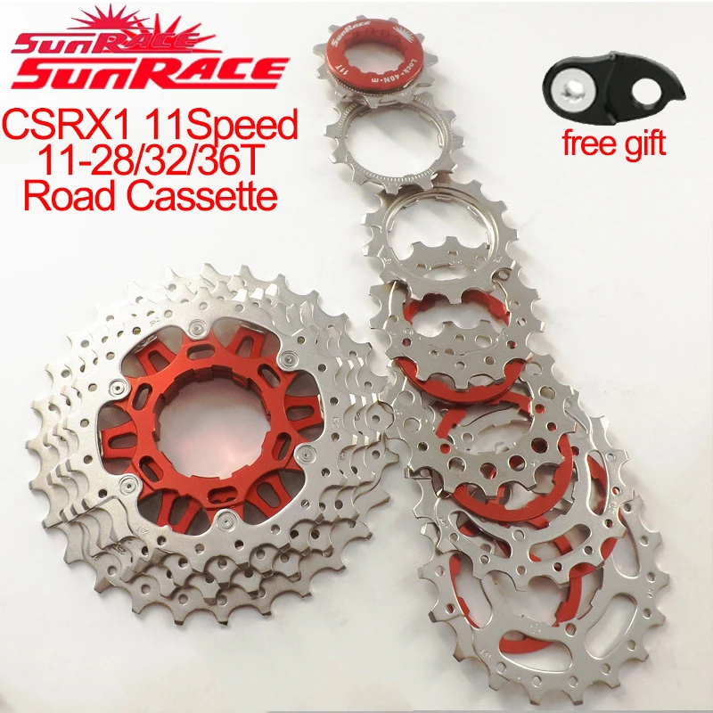 Кассета SunRace для велосипеда, 11 скоростей, 11-28/32/36T, маховик CSRX1, звездочки, запчасти для Shimano Sram
Кассета SunRace для велосипеда, 11 скоростей, 11-28/32/36T, маховик CSRX1, звездочки, запчасти для Shimano Sram