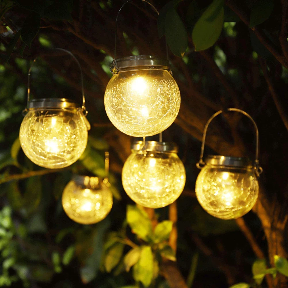 4pcs Ball Glass Jar Crack Solar Light Outdoor Led Garden Hanging Lamp Cracked Balcony Layout Waterproof Decor Christmas
4pcs Ball Glass Jar Crack Solar Light Outdoor Led Garden Hanging Lamp Cracked Balcony Layout Waterproof Decor Christmas