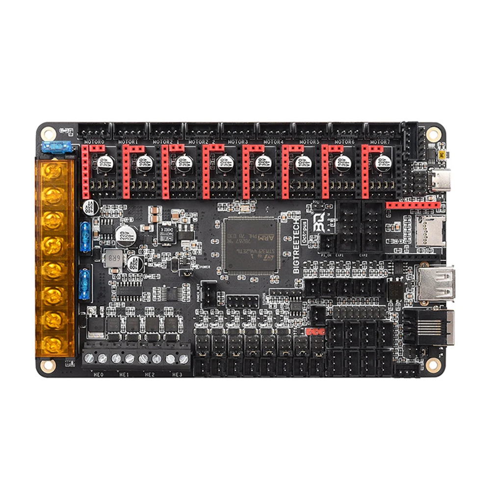 Материнская плата для 3D-принтера BIGTREETECH BTT Octopus ARM 32-Bit Cortex-M4 CPU плата для Voron печатная машина запасная часть Аксессуар
Материнская плата для 3D-принтера BIGTREETECH BTT Octopus ARM 32-Bit Cortex-M4 CPU плата для Voron печатная машина запасная часть Аксессуар