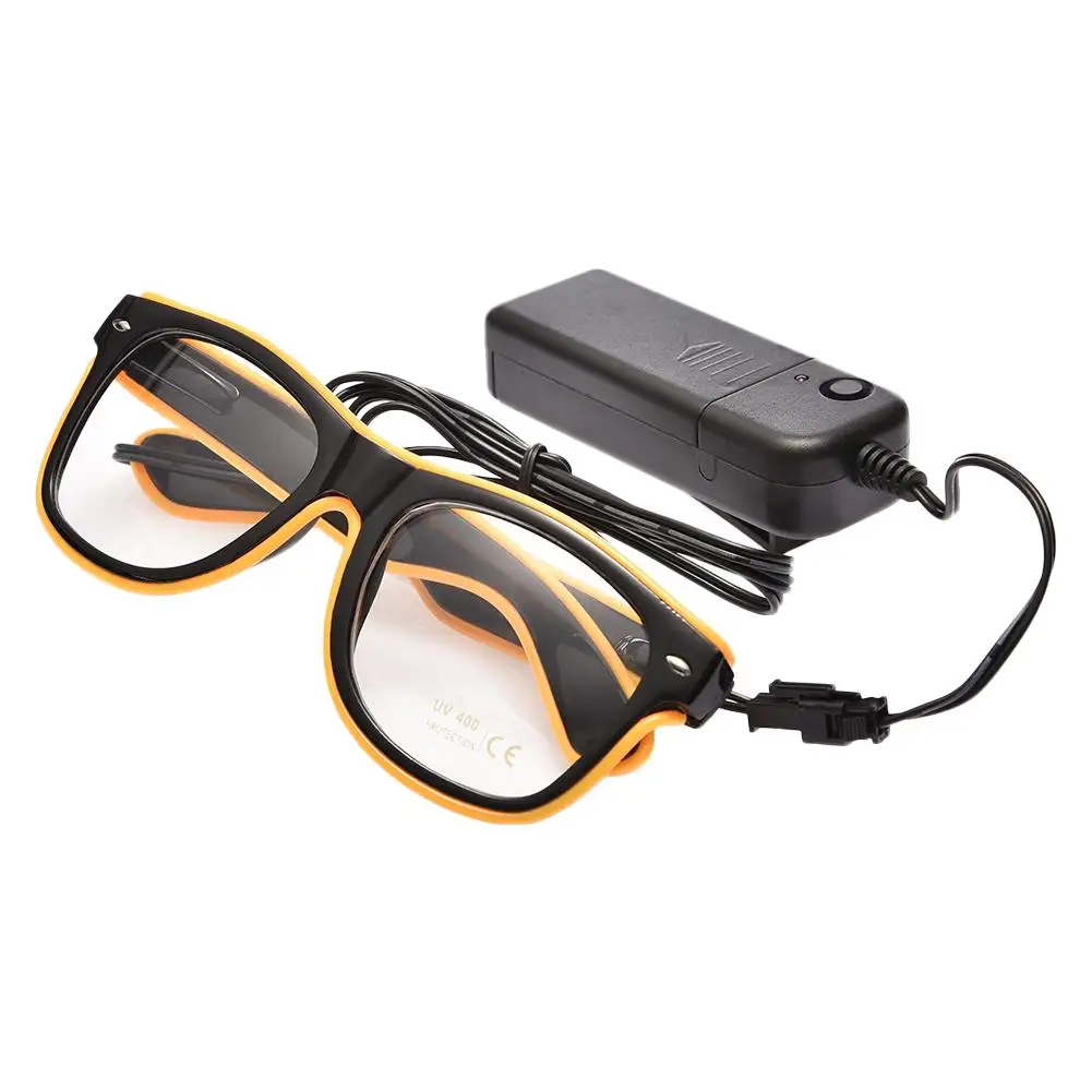 New Fashion Luminous Glasses EL Cold Light Glasses Dance Party Decoration Bar Party Gifts Luminous Party Decoration Lighting DH
New Fashion Luminous Glasses EL Cold Light Glasses Dance Party Decoration Bar Party Gifts Luminous Party Decoration Lighting DH