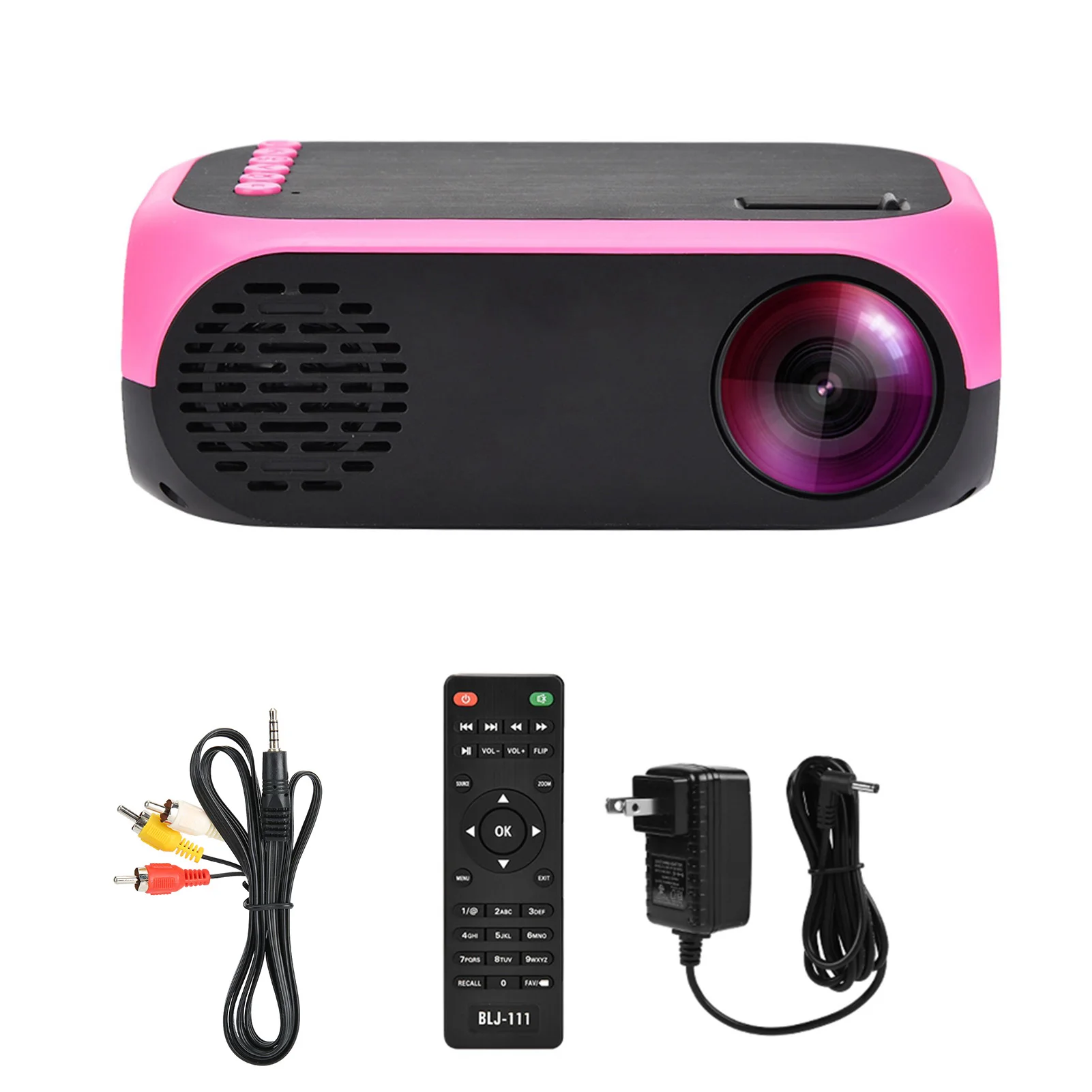 LED Projector Mini Portable Handheld Projector HD 1080P Home Theater USB/SD/HDMI-compatible/AV
LED Projector Mini Portable Handheld Projector HD 1080P Home Theater USB/SD/HDMI-compatible/AV
