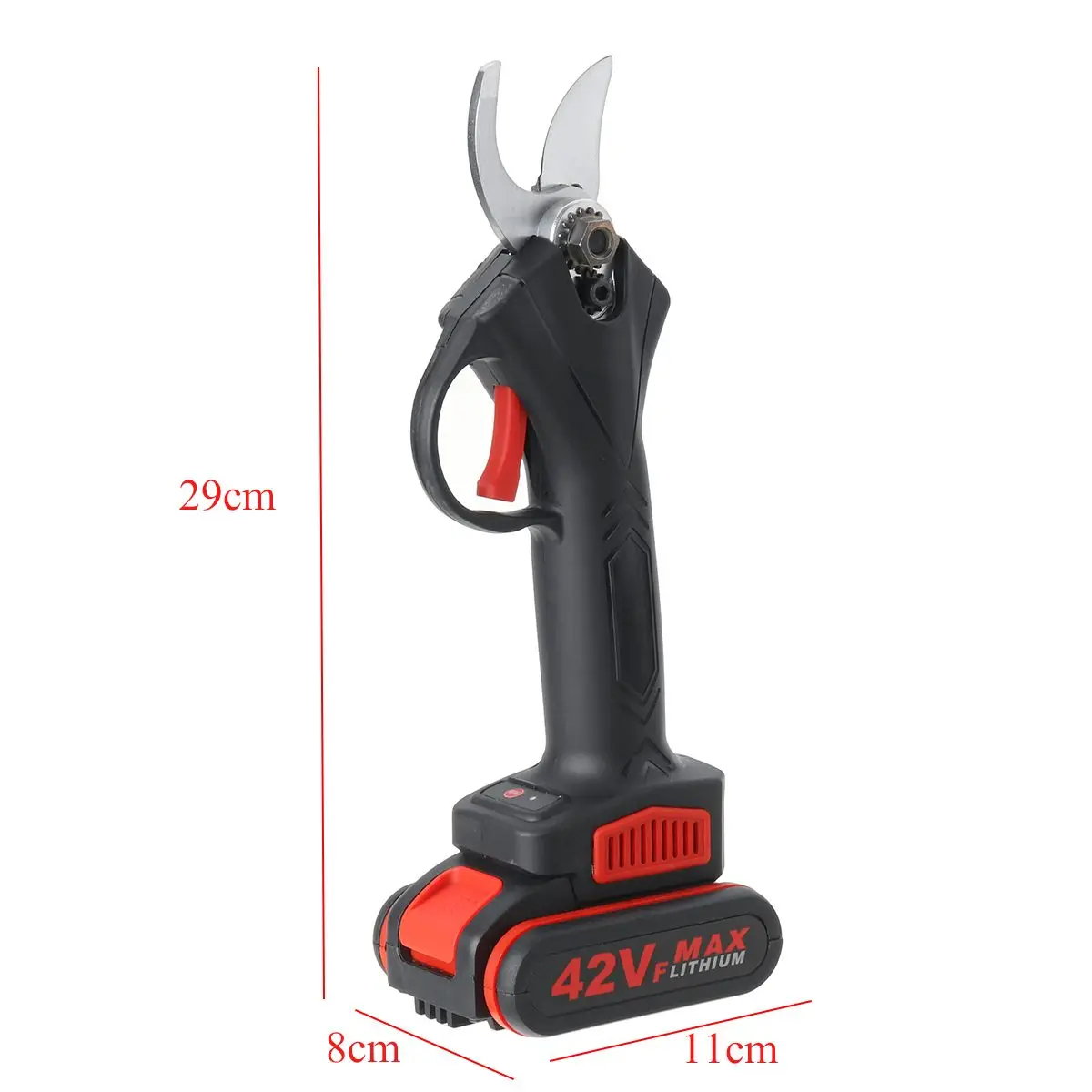 30mm 42V Electric Pruning Shears Pruner Trimmer with Li-on Battery Cordless Sharp- Blade Cutter Garden Scissors Rechargeable
30mm 42V Electric Pruning Shears Pruner Trimmer with Li-on Battery Cordless Sharp- Blade Cutter Garden Scissors Rechargeable