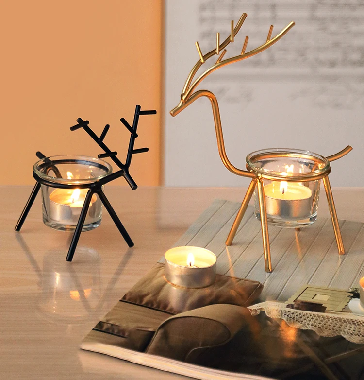 Creative Elk Metal Candle Holder Wedding Party Candlestick Household Table Decoration Ornament Home Decor Iron Artcraft Dropship
Creative Elk Metal Candle Holder Wedding Party Candlestick Household Table Decoration Ornament Home Decor Iron Artcraft Dropship