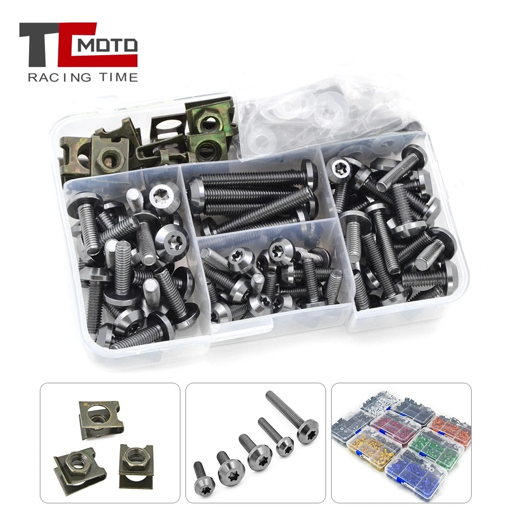 Fairing Bolts Bodywork Screws Nut For Suzuki GSXR 600 1000 Bandit 1200 1250S V-Strom SV Hayabusa RG GS Katana 750 GSX TL 1000S
Fairing Bolts Bodywork Screws Nut For Suzuki GSXR 600 1000 Bandit 1200 1250S V-Strom SV Hayabusa RG GS Katana 750 GSX TL 1000S