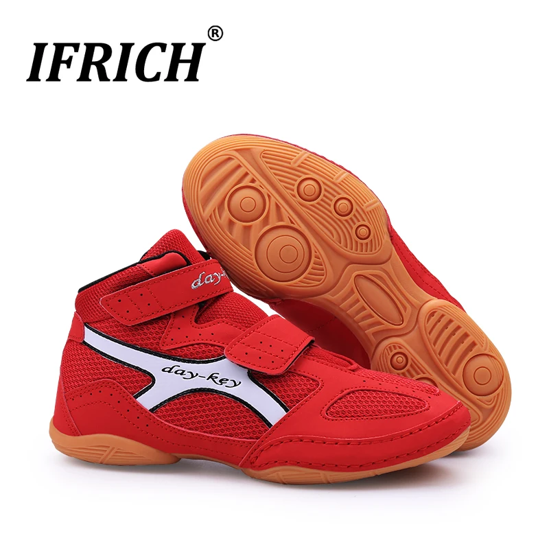 Kid's Sport Shoes Boys Girls Wrestling Shoes Children Boots School Training Boxing Sneakers Fighting Racing Combat Boots for Kid
Kid's Sport Shoes Boys Girls Wrestling Shoes Children Boots School Training Boxing Sneakers Fighting Racing Combat Boots for Kid