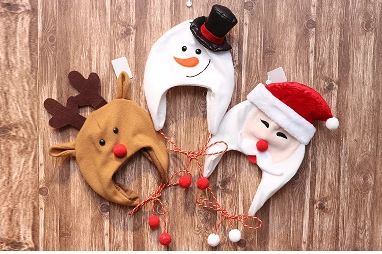 Toddler Kids Baby Christmas Hat Cute Santa Reindeer Snowman Cartoon Winter Warm Beanie Cap with Earflap for Boys and Girls
Toddler Kids Baby Christmas Hat Cute Santa Reindeer Snowman Cartoon Winter Warm Beanie Cap with Earflap for Boys and Girls